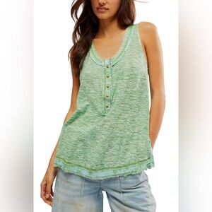 Free People Love Language Medium Green